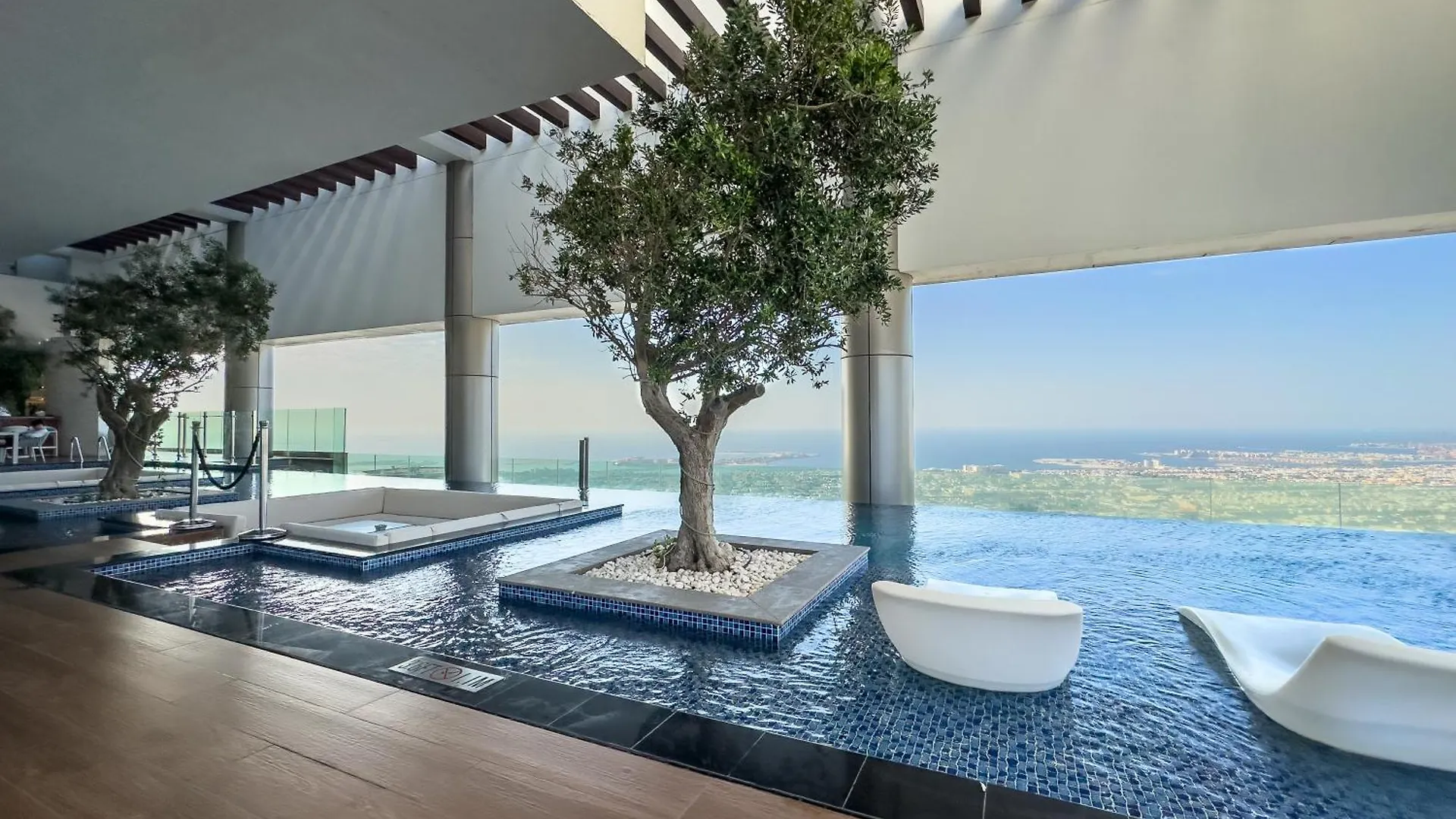 Pool In The Clouds With Burj Khalifa View, 2Br Apartment In Paramount Hotel Midtown Dubai United Arab Emirates