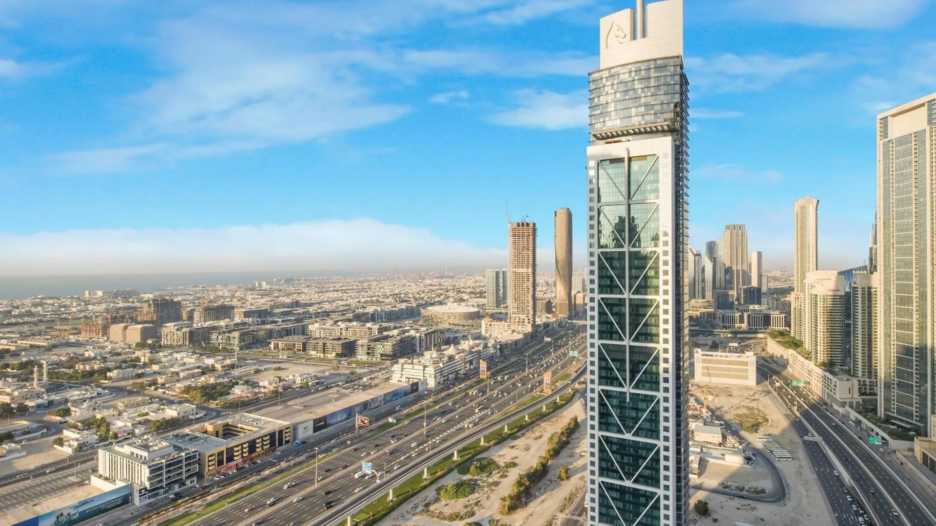 Pool In The Clouds With Burj Khalifa View, 2Br Apartment In Paramount Hotel Midtown Dubaï