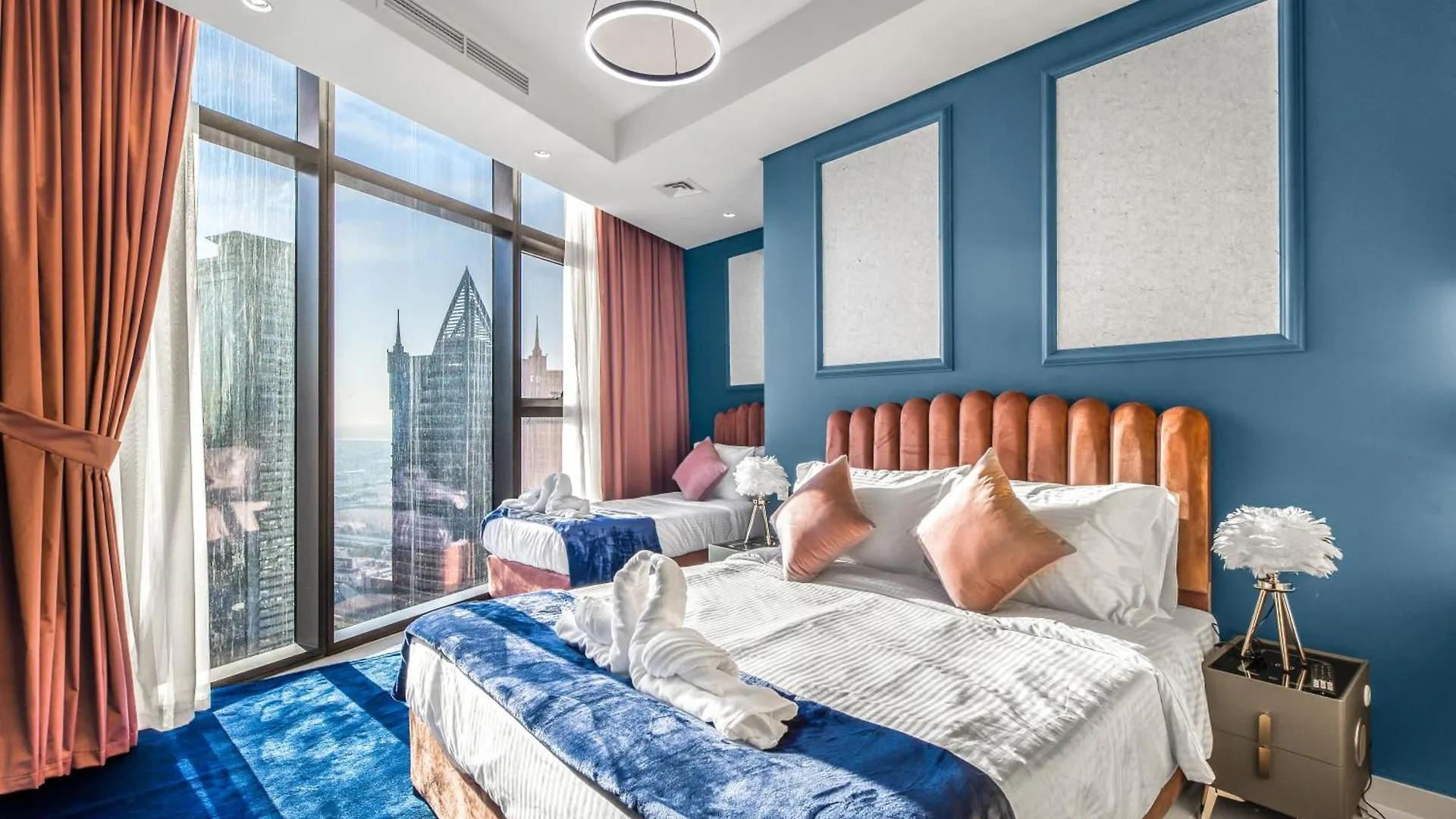 Pool In The Clouds With Burj Khalifa View, 2Br Apartment In Paramount Hotel Midtown Dubaï 0*,  Émirats arabes unis