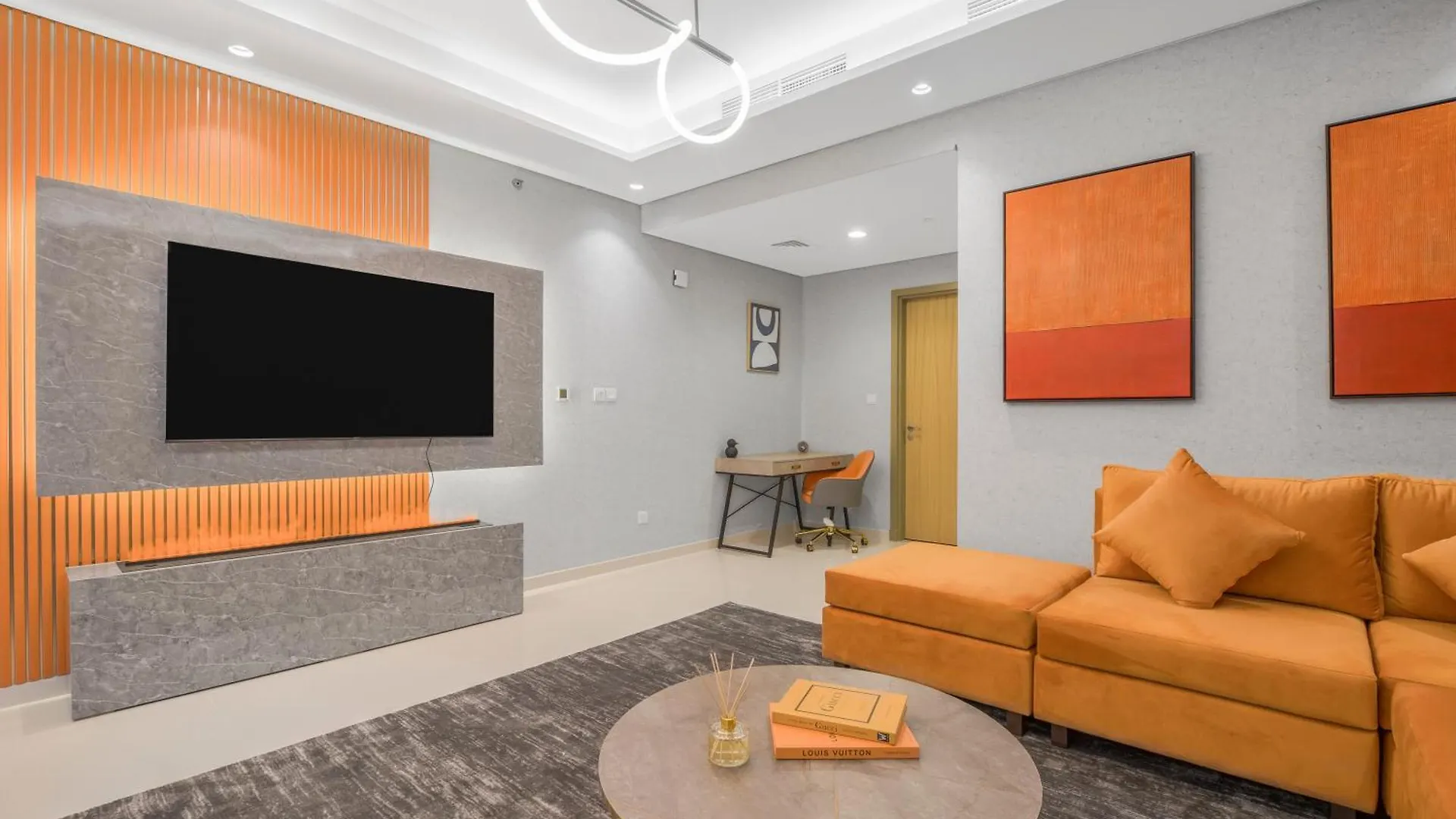 Pool In The Clouds With Burj Khalifa View, 2Br Apartment In Paramount Hotel Midtown Dubaï