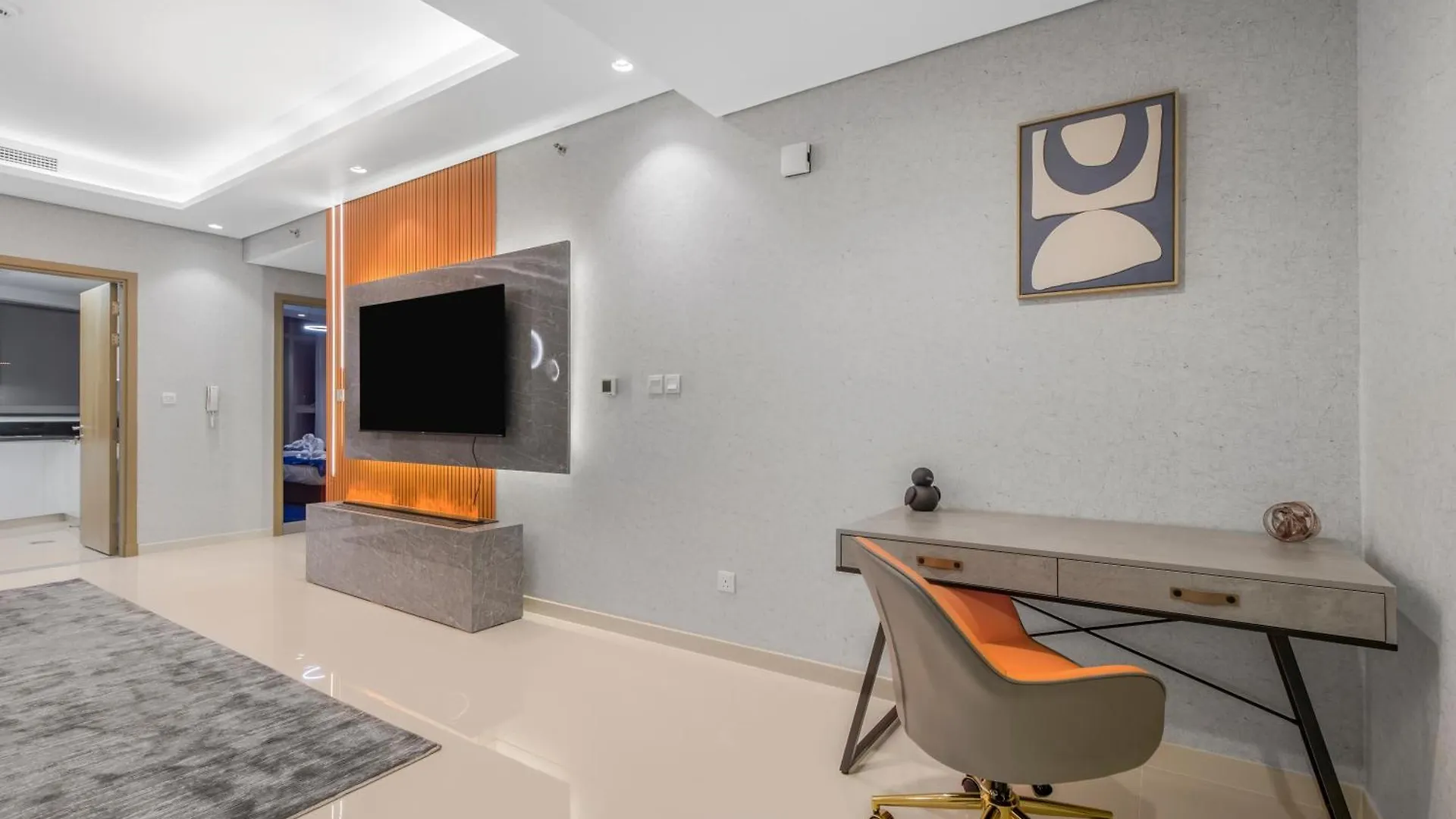 Pool In The Clouds With Burj Khalifa View, 2Br Apartment In Paramount Hotel Midtown Dubaï