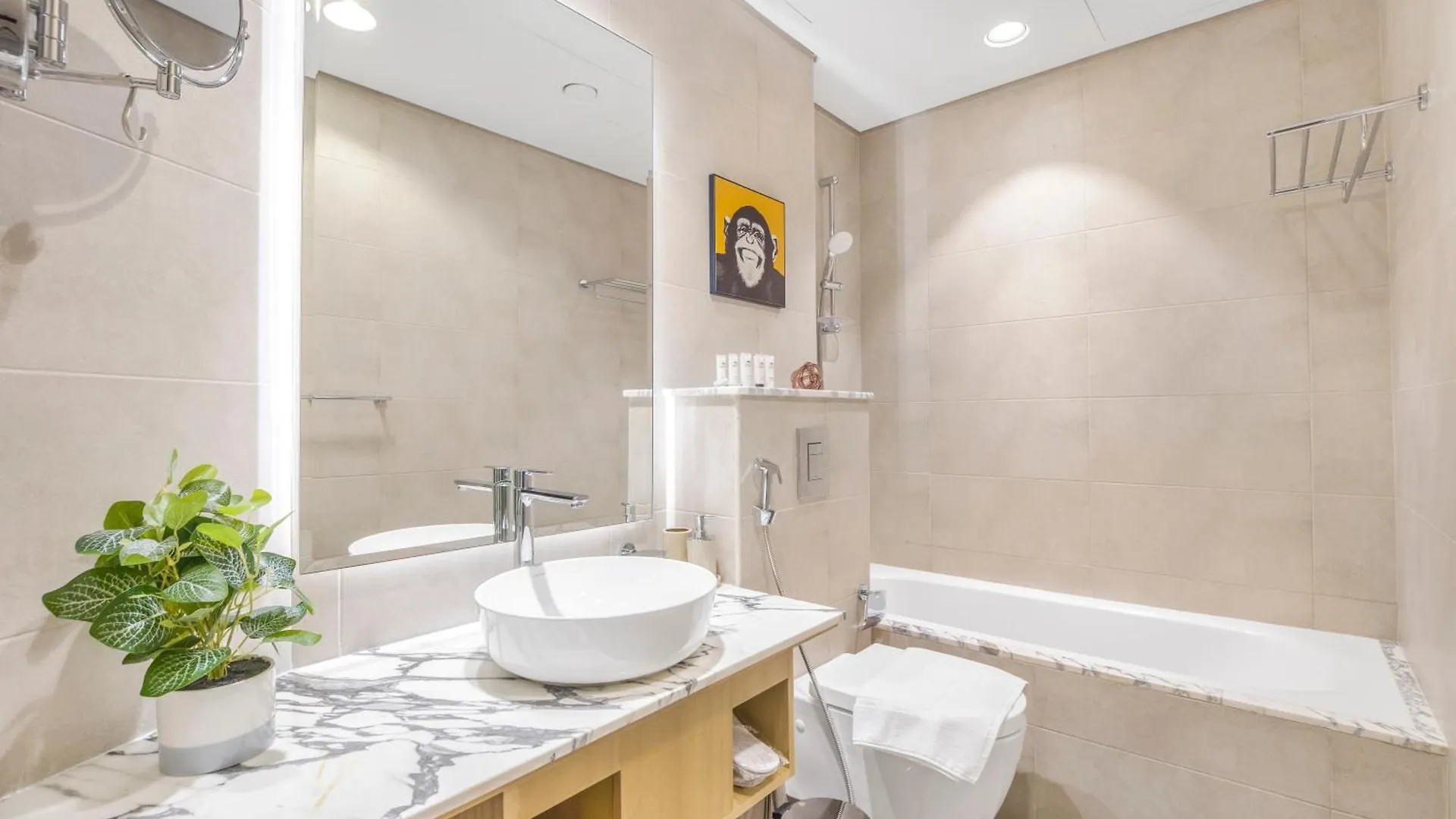 Pool In The Clouds With Burj Khalifa View, 2Br Apartment In Paramount Hotel Midtown Dubaï