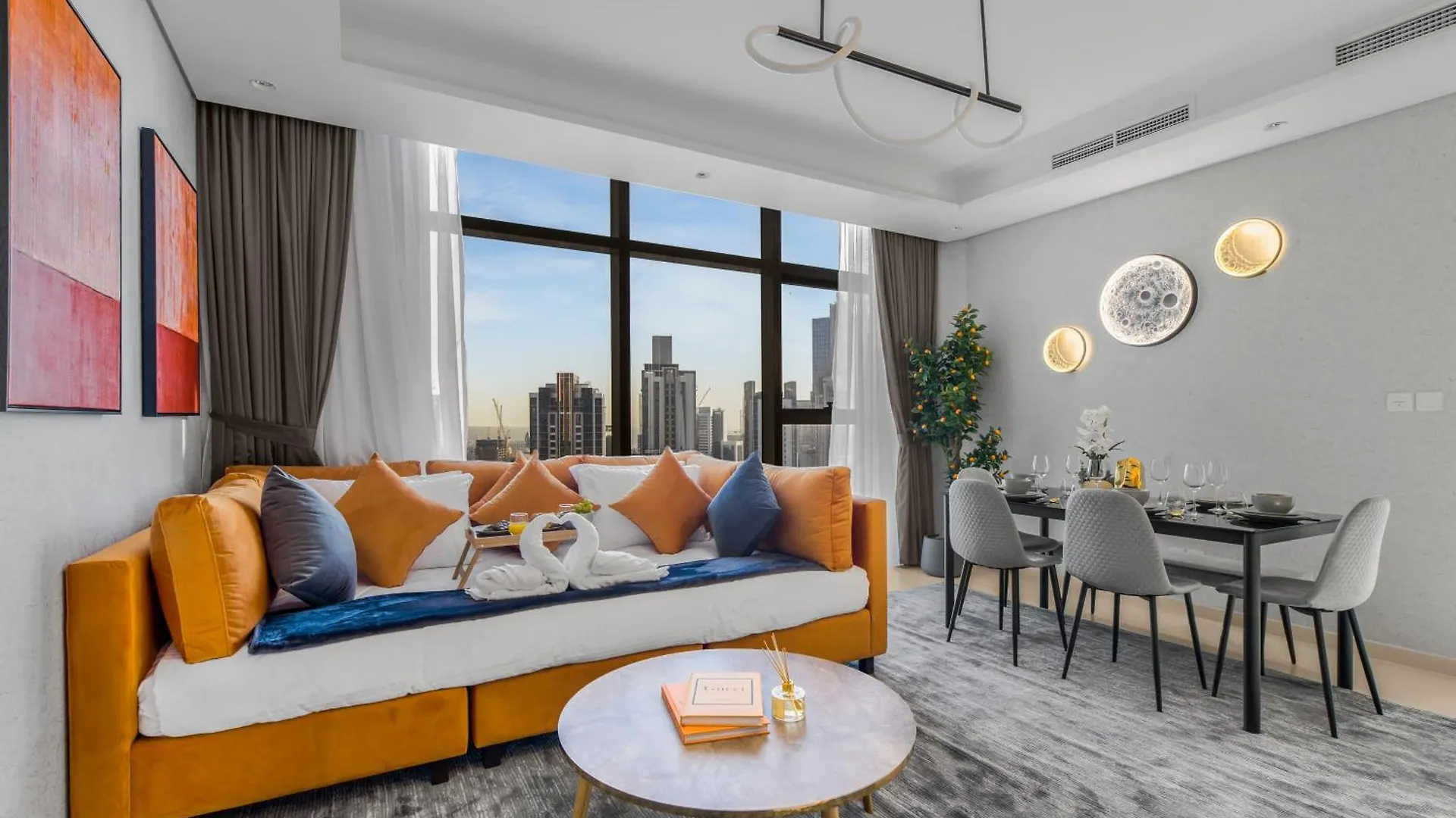 Pool In The Clouds With Burj Khalifa View, 2Br Apartment In Paramount Hotel Midtown Dubai 0*,  United Arab Emirates